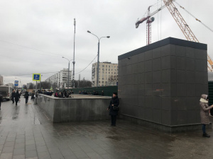 Реконструкция лестничных сходов и подземного пешеходного перехода